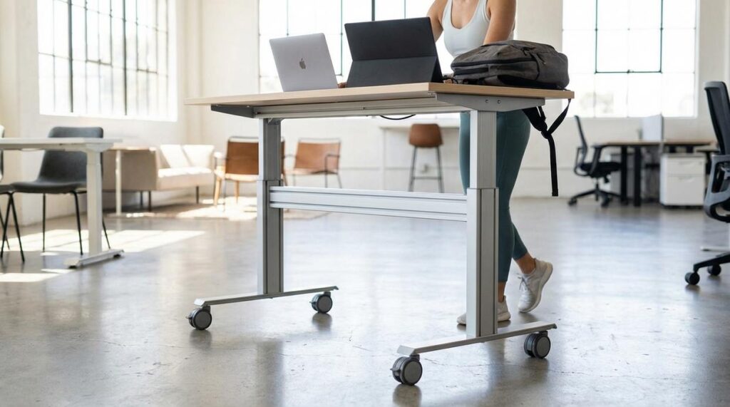 Physical Mobility Desk Design
